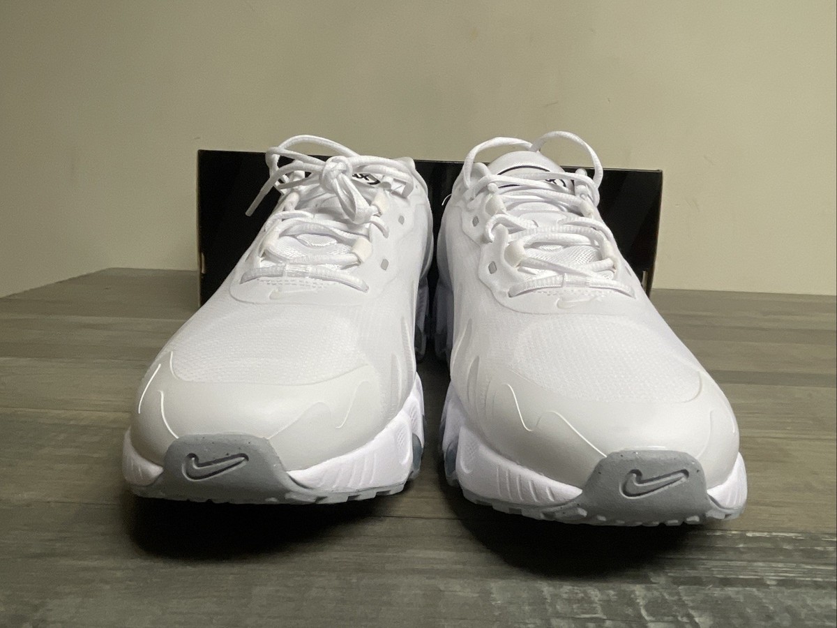 Nike Air Max Dn8 White Metallic Silver Sneakers FQ7860-103 Men's