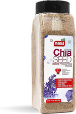 Badia Ground Chia Seeds, 16 Oz Superfood for Smoothies, Baking Cooking Sou
