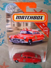 Matchbox 1951 Hudson Hornet Unit 1 Fernando Valley Calif. Fire Dept. 164 Nip
