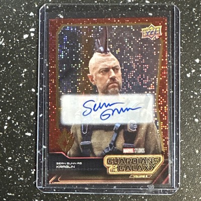 2024 UD Guardians of the Galaxy Vol 3 Sean Gunn As Kraglin AUTO /414 Ensemble