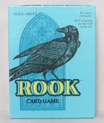 ROOK Classic Card Game Parker Brothers Hasbro 2001 Blue Box #00714 (NM)