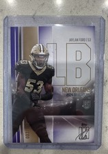 2024 Topps Signature Class - Rookies Jaylan Ford #155 Purple /100 (RC)