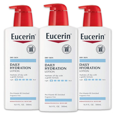 Daily Hydration Body Lotion, Unscented Body Lotion for Sensitive Dry Skin, Holid