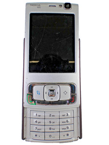 Nokia N95 Handy Vintage entsperrt Smartphone gesprungenes Display