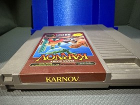 KARNOV -- NES Nintendo Original Classic Authentic Game TESTED GUARANTEED