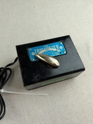 Vintage Louis Marx and Co 75 Watt AC Toy Train Transformer Working Model 1669
