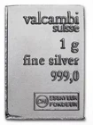 1 Gram Silver Bar - Valcambi