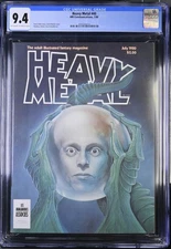 Heavy Metal Magazine #40🔥July 1980🔥CGC 9.4🔥NM🔥Moebius🔥RARE IN GRADE🔥