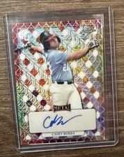 Casey Borba 2022 Leaf Perfect Game National Showcase Metal Auto 1/1 Mojo Proof