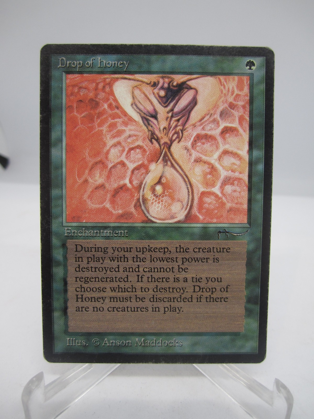 Drop of Honey Magic mtg Heavy Play, English Arabian Nights x1