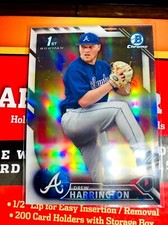 2016 Drew Harrington Rookie Rc Silver Refractor Bowman Chrome Draft 1st Bowman 