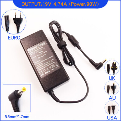 Laptop Ac Adapter Charger for Packard Bell EasyNote LJ61-RB-110 MZ35-V-013 NE11