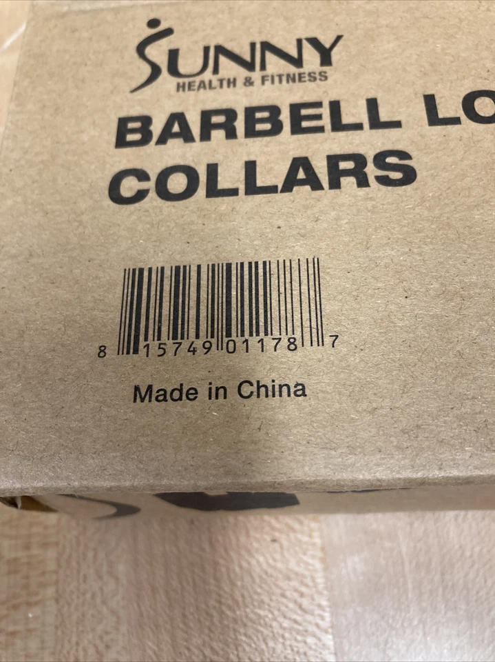 Nuevos collares de bloqueo de barra Sunny Health and Fitness Foto 3 de 3