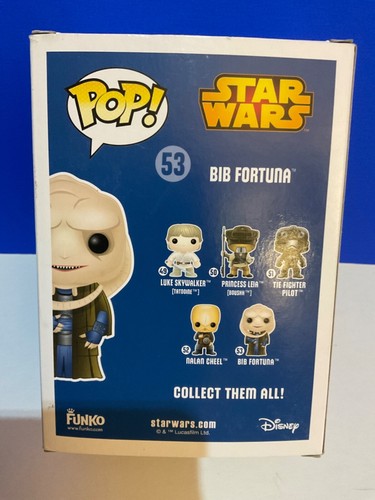 Funko Star Wars Jabba the Hutt 3 pack #605 Luke #53 Bib Jedi ROTJ Figure box set - Picture 19 of 20