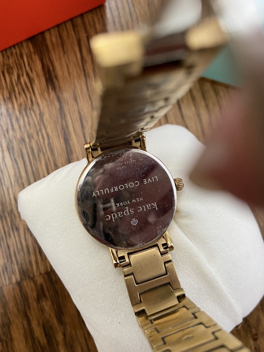 Kate Spade Gramercy Grand Watch - Gold - EUC Gramercy & grand toupe - Gem main image 2