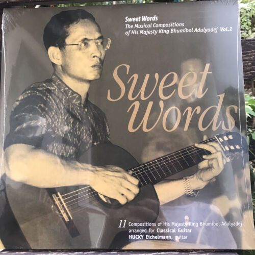 RARE The Musical Composition H.M King Bhumibol Adulyadej Vol.2 Sweet Word LP  - Picture 1 of 4