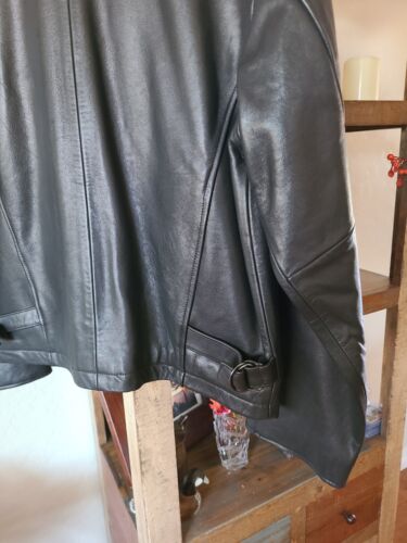 Harley-Davidson Cafe Motorcycles Biker Leather Jacket Size Medium- CLEAN - Picture 5 of 9