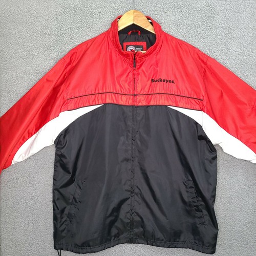 Ohio State Zip Up Windbreaker Jacket 