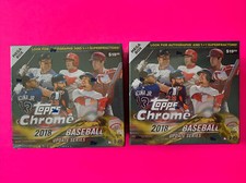 2018 TOPPS Chrome Update  MEGA BOX FACTORY Sealed (2 BOX LOT) ACUNA SOTO OHTANI
