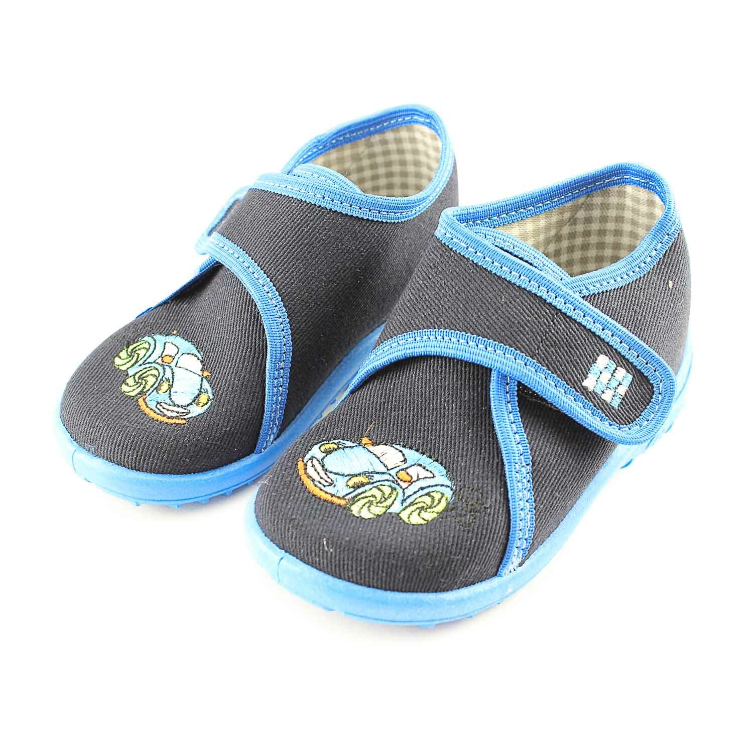 SAOLA Scarpe Pantofole Nazo Ragazzi in Tela con Suola in Pelle Arco Caviglia e Ortopedico