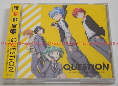 Question+Assassination+Classroom+2nd+Op+CD+DVD+Anime+Japan for sale online