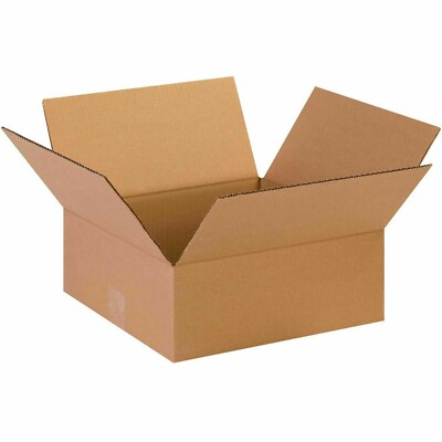 13 x 13 x 5'' Corrugated Boxes 200 LB. TEST (Pack of 25)