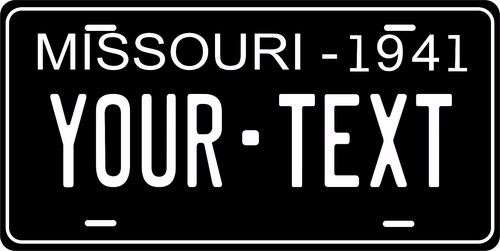 Missouri State Tag Custom Auto ODER Motorrad Neuheit personalisierte Nummernschilder - Bild 23 von 56