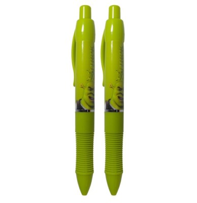 Dreamworks Shrek, 2 Stifte Set. Shrek Erinnerungsstücke *kostenloses Samstagsporto*