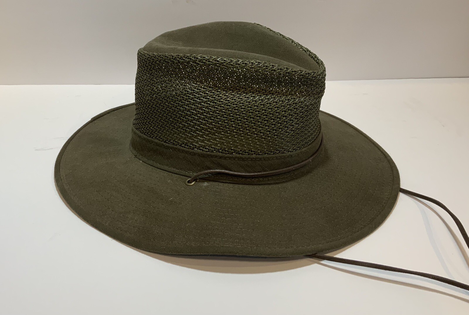 Hat Outback Henschel Hat Co Original Aussie Breezer Hat Gray MADE IN USA Medium