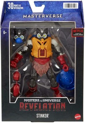 Stinkor Masters Of The Universe Netflix Revelation Masterverse Figur Mattel - Bild 1 von 4