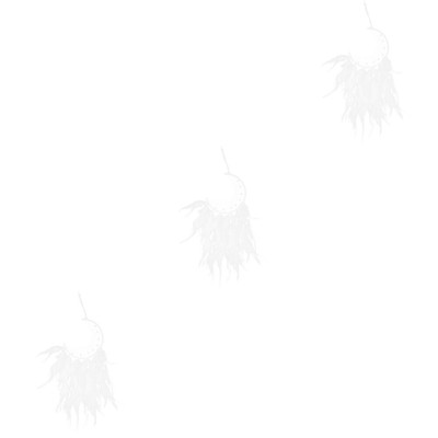 3 Pcs Windspiel Anhänger Student Mondtraumfänger Boho-