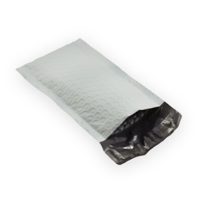2000 #000 EcoSwift Poly Bubble Mailers - 4" X 8" Padded Envelopes For Shipping