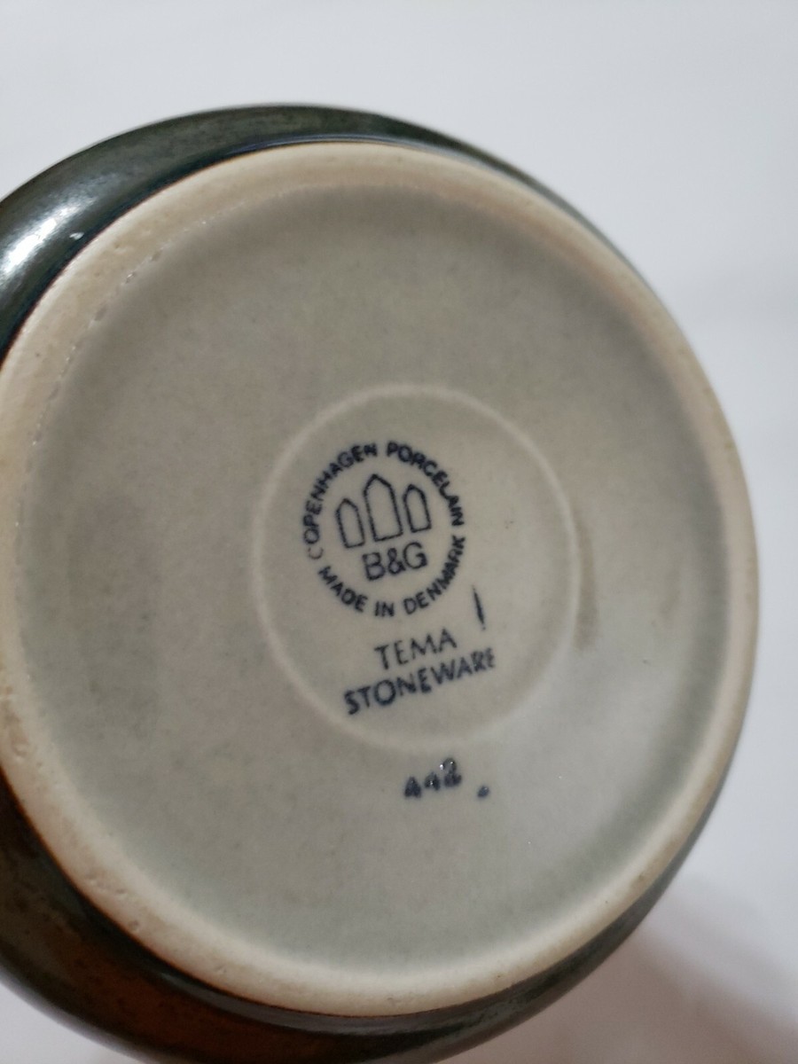 Bing & Grondahl B&G Coffee Pot & Lid Stoneware TEMA Made in