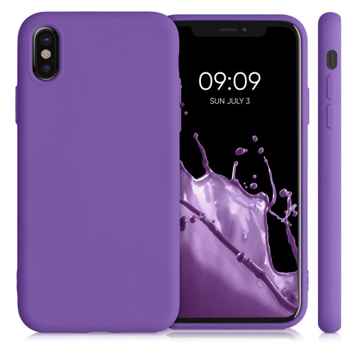 Soft Rubberized TPU Slim Phone Case for Apple iPhone X - Picture 5 of 7