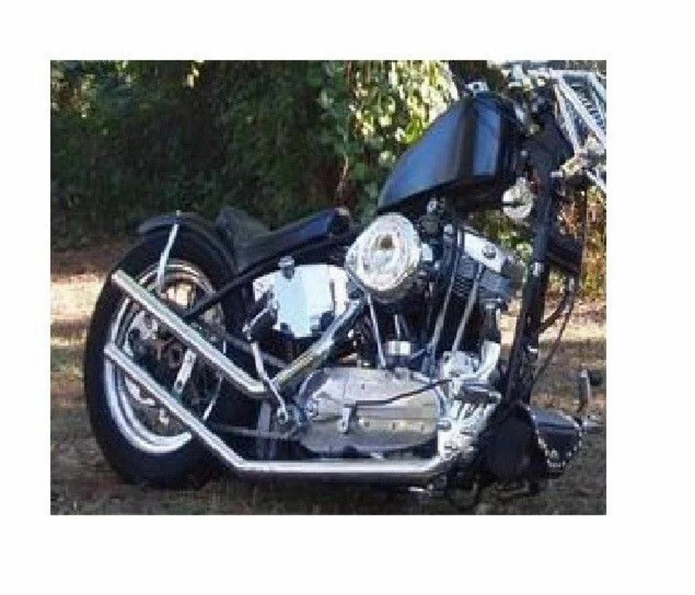 Sportster upswept cheap exhaust