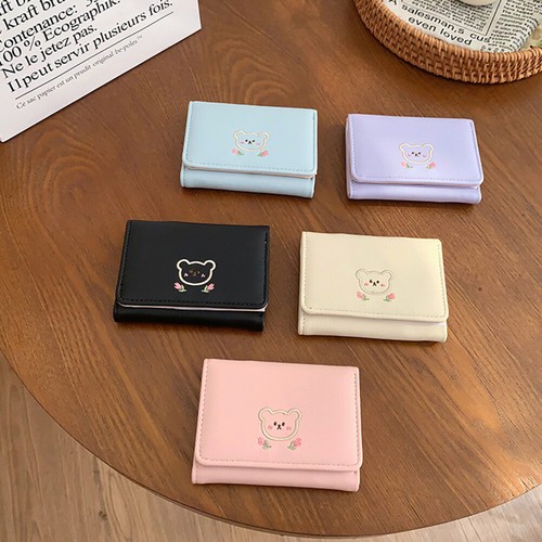 Simple Small Wallets for Women Large Capacity Portable Cash Holder for Everyday - Picture 5 of 16
