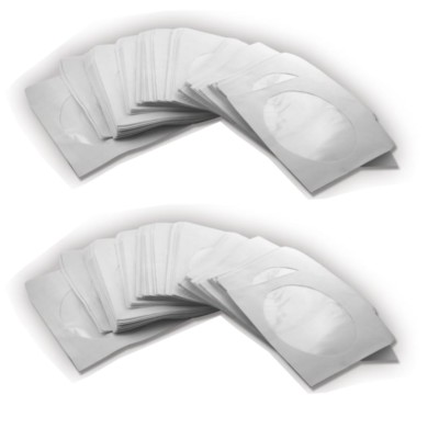 1000 PAPIERHÜLLEN CD DVD HÜLLEN PAPIER BLURAY BD HÜLLE CASE BOX SLEEVE FÜR CDs