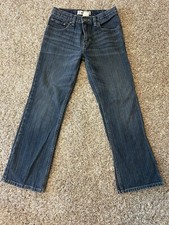 Urban Pipeline Jeans Boy  s 12 Regular Blue Denim Adjustable Waist Straight Leg