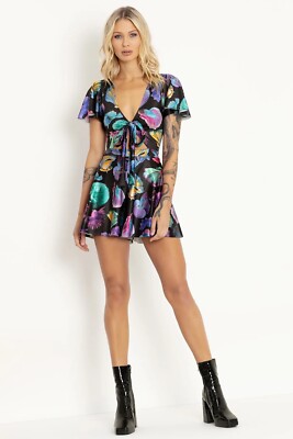 Blackmilk Betta Fish Fishy Business Rio Playsuit