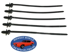 01-22 GM GMC Engine Wiring Harness Loom Cable Tie Tree Mount Clamp Straps 5pc ZS