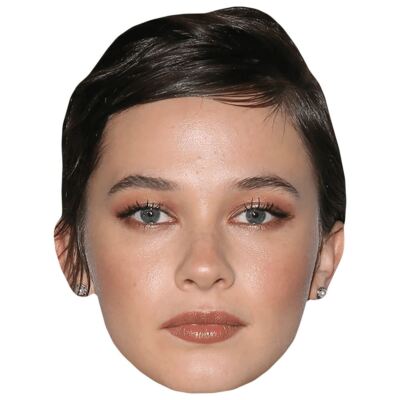 Cailee Spaeny (Make Up) Celebrity Mask, Flat Card Face