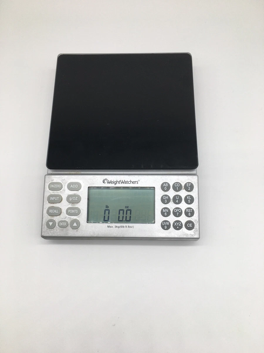 Weight watchers electronic food clearance scale