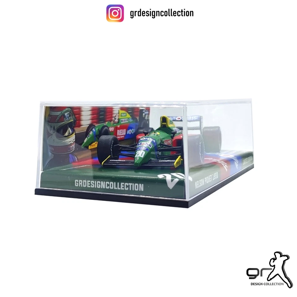 Nelson Piquet - Benetton B190 - F1 1990 GP / Altaya - IXO / 1:43 - Immagine 3 di 4