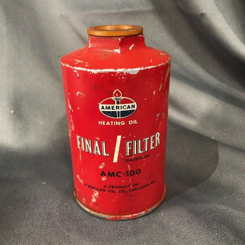 Final Filter American Heating Oil Co. Chicago Ill. AMC100 Vintage eBay