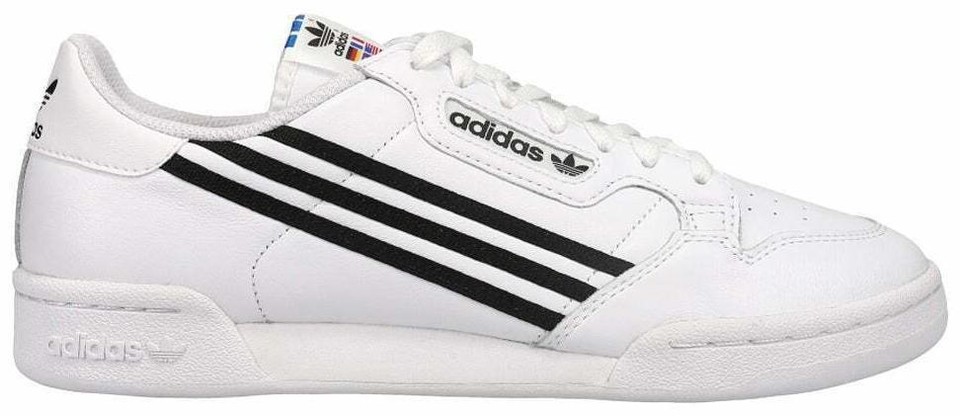 adidas Continental 80 Three Stripes - Cloud White - 1 of 1