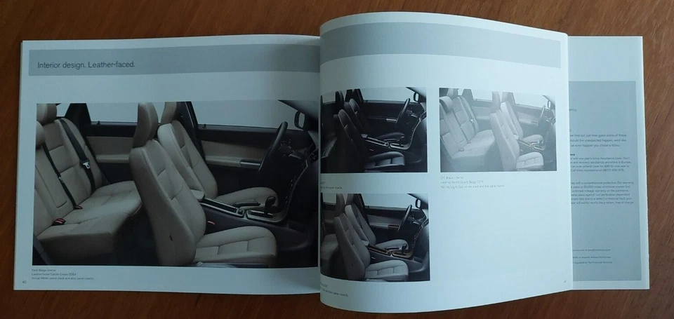 Volvo S40 2008-2009 Model Year  68 Page UK Market Sales Brochure  Mint Condition - Image 3 of 4