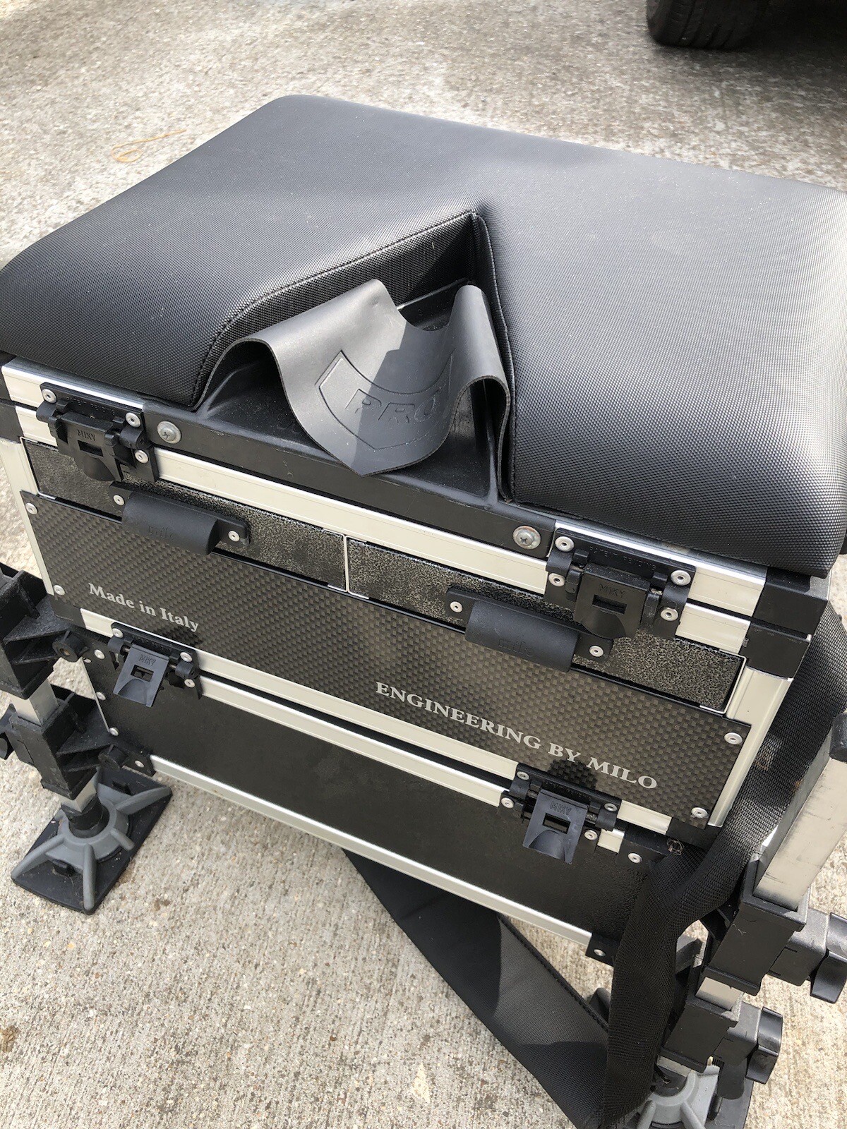 Team Milo 150 Seatbox. Match Fishing Box. eBay