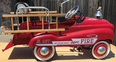 burns novelty and toy fire truck