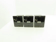 GE 12HFC11B1A Instantaneous Overcurrent Relay 50/60Hz 0.5-4.0 Amperes Lot of 3