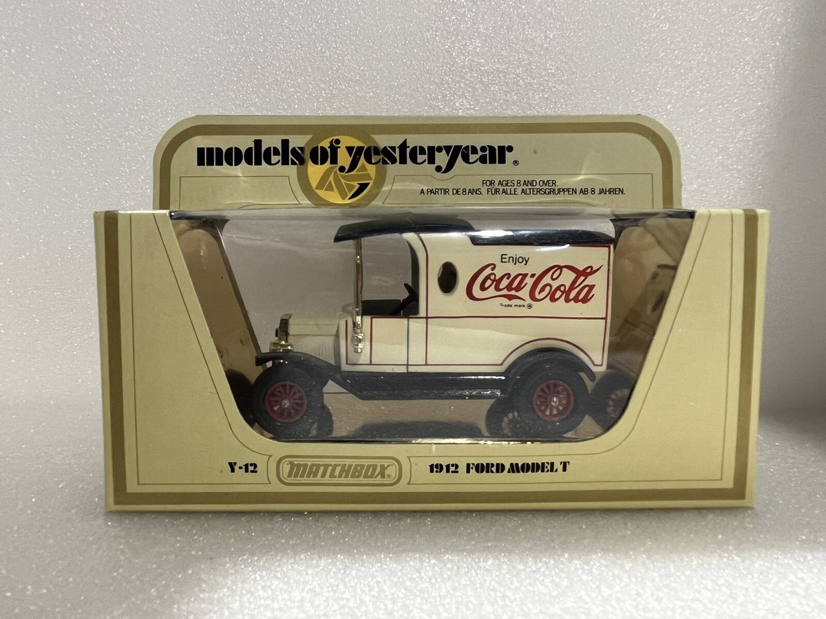 Miniature Matchbox Ford Model T 1912 - Échelle 1/43, Métal, Occasion Bon état